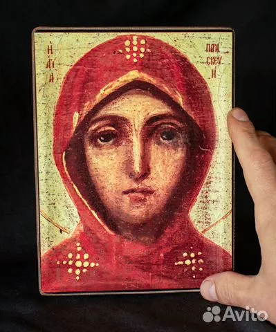 Икона деревянная "Святая Параскева Пятница"