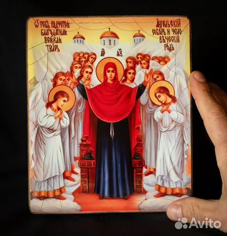 Икона "О тебе радуется и собор Архангелов"