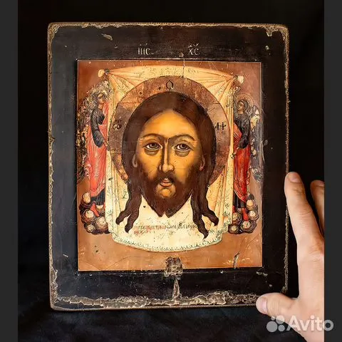 Спас Нерукотворный" Авторская копия с иконы 17 в